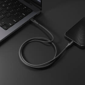 Kabel Epico UNUM Aramid 240W USB-C/USB-C, 1,2 m černý

 obrázek produktu 1 z 1