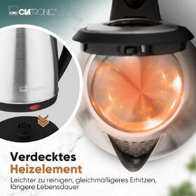 Rychlovarná konvice Clatronic WKS 3830 nerez

 obrázek produktu 9 z 10