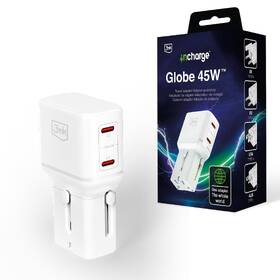Nabíječka do sítě 3mk InCharge® Globe 45W bílý

 obrázek produktu 1 z 9
