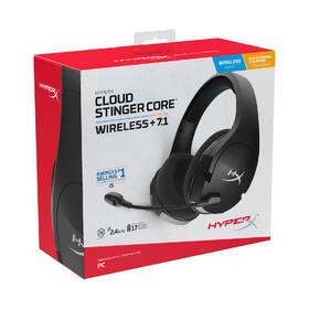 Headset HyperX Cloud Stinger Core Wireless 7.1 černý

 obrázek produktu 7 z 7