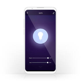 Chytrá žárovka Nedis klasik, Wi-Fi, 9W, 800lm, E27, teplá bílá/studená bílá 

 obrázek produktu 5 z 6