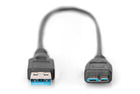 Kabel Digitus USB 3.0 / USB Micro B, 0,5m černý

 obrázek produktu 1 z 2