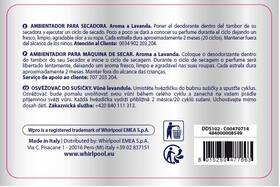 Vůně do sušičky Whirlpool levandule (2 ks) 

 obrázek produktu 1 z 1