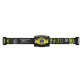 Čelovka EMOS P3536, COB LED + LED, 220 lm, 100 m, 3x AAA 

 obrázek produktu 3 z 10