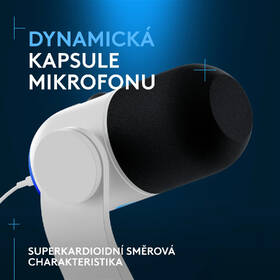 Mikrofon Logitech Yeti GX RGB s LIGHTSYNC bílý

 obrázek produktu 2 z 6