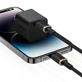 Kabel Baseus Dura USB-C/Lightning, 20W, 2m černý/zlatý

 obrázek produktu 7 z 16