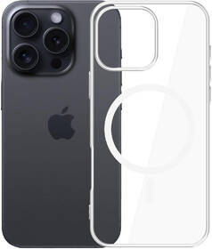 Kryt na mobil 3mk Clear MagCase na Apple iPhone 16 Pro Max průhledný

 obrázek produktu 2 z 6