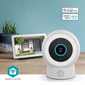 IP kamera Nedis SmartLife WIFICO14CWT, vnitřní, s reflektorem bílá

 obrázek produktu 9 z 16