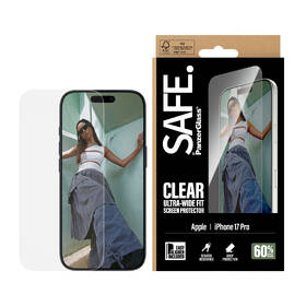 Tvrzené sklo PanzerGlass Ultra-Wide Fit na Apple iPhone 17 Pro s instalačním rámečkem 

 obrázek produktu 6 z 9