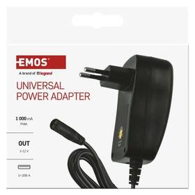 Napájecí adaptér EMOS 1000mA s hřebínkem, pulzní, USB 

 obrázek produktu 3 z 3