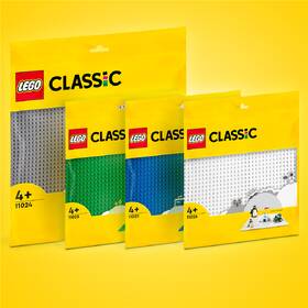 Stavebnice LEGO® Classic 11026 Bílá podložka na stavění 

 obrázek produktu 3 z 7