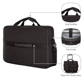 Brašna na notebook Wenger XE Compact Brief 16" černá

 obrázek produktu 6 z 13
