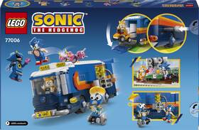 Stavebnice LEGO® Sonic the Hedgehog™ 77006 Velitelské vozidlo týmu Sonic 

 obrázek produktu 5 z 9