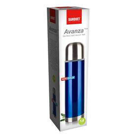 Termoska BANQUET Avanza Blue 1 l, nerez modrá

 obrázek produktu 1 z 1