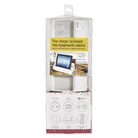 Kabel prodlužovací Legrand 3x zásuvka, USB, 1,5m šedý/bílý

 obrázek produktu 8 z 9