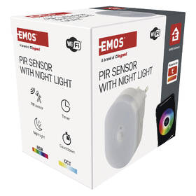 Detektor pohybu EMOS GoSmart, s nočním světlem, Wi-Fi 

 obrázek produktu 16 z 17