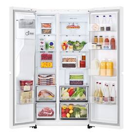 Americká lednice LG GSLC40SWPE bílá barva

