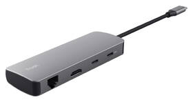 USB Hub Trust Dalyx 8v1 USB-C šedý

 obrázek produktu 2 z 16