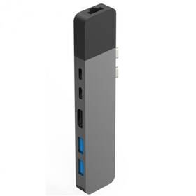 USB Hub HyperDrive NET pro MacBook Pro USB-C/HDMI, 2x USB-C, 2x USB 3.1, RJ45 šedý

 obrázek produktu 1 z 4