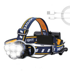 Čelovka Solight 550 lm, Li-Ion, USB černá

 obrázek produktu 1 z 7