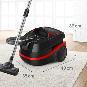 Víceúčelový vysavač Bosch BWD421POW červený

 obrázek produktu 3 z 8
