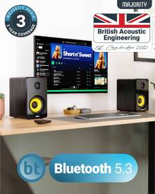 Reproduktory Majority D40X Bookshelf (2ks) černý

 obrázek produktu 2 z 4