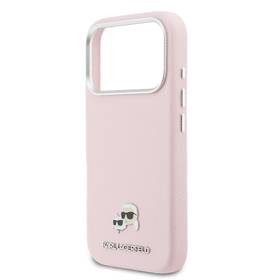 Kryt na mobil Karl Lagerfeld PU Karl and Choupette Heads Pins MagSafe na Apple iPhone 17 Pro Max růžový

 obrázek produktu 4 z 6