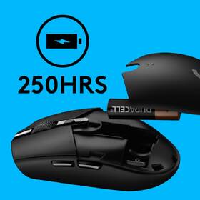 Myš Logitech G305 Lightspeed Wireless černá barva
