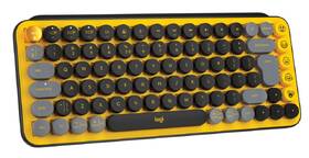 Klávesnice Logitech POP Keys US - blast yellow 

 obrázek produktu 2 z 9