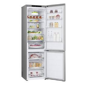 Chladnička s mrazničkou LG GBV7280BPY stříbrná barva
