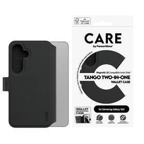 Pouzdro na mobil flipové PanzerGlass CARE Tango 2v1 Qi na Samsung Galaxy S25 černé

 obrázek produktu 4 z 11