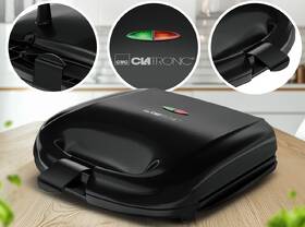 Sendvičovač Clatronic ST 3814 BK černý

 obrázek produktu 4 z 10
