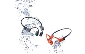 Sluchátka Shokz OpenSwim Pro, USB-C, duální mód Bluetooth šedá barva
