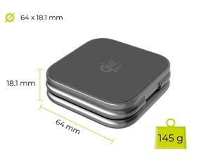Bezdrátová nabíječka Mobile Origin 3in1 Qi2 25W UltraSlim PW36 šedá

 obrázek produktu 8 z 11