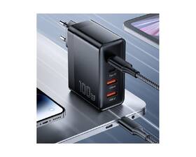 Nabíječka do sítě Essager Multi Charge 100W, 2x USB-C, 2x USB-A černá

 obrázek produktu 9 z 10