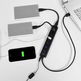 USB Hub Axagon USB / 7x USB 3.0 černý

 obrázek produktu 7 z 8
