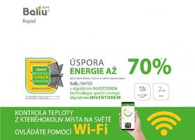 Teplovzdušný konvektor Ballu BCH/R-1800EI 
