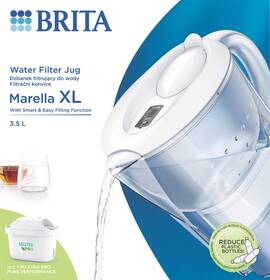 Filtrační konvice BRITA Marella XL 3,5 l 2024 bílá

 obrázek produktu 1 z 1