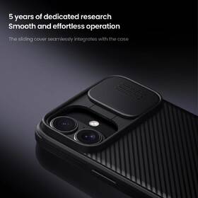 Kryt na mobil Nillkin CamShield PRO Magnetic pro Apple iPhone 16 černá barva
