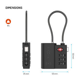 Lokátor FIXED Tag Lock s podporou Find My a TSA černý

 obrázek produktu 9 z 10