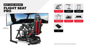 Přídavné sedadlo Next Level Racing Flight Seat Pro černá

 obrázek produktu 9 z 9