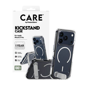 Kryt na mobil PanzerGlass CARE Kickstand MagSafe na Apple iPhone 17 Pro průhledný

 obrázek produktu 5 z 6