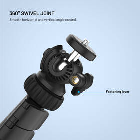 Držák na mobil FIXED Creator Extra Long Tripod, 1/4" závit, 1,9m černý

 obrázek produktu 3 z 10