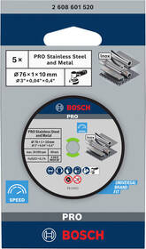 Řezný kotouč Bosch PRO 2.608.601.520 

 obrázek produktu 1 z 1