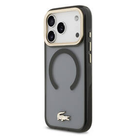 Kryt na mobil Lacoste Frosted Finish Gold Logo MagSafe na Apple iPhone 17 Pro černý

 obrázek produktu 2 z 7
