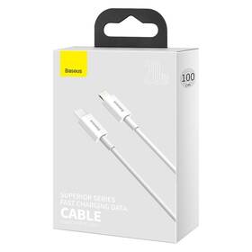 Kabel Baseus Superior Series USB-C/Lightning 20W 1m bílý

 obrázek produktu 9 z 10
