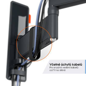 Držák TV Vogel’s TVM 3463 OLED TV polohovatelný, pro úhlopříčky 32" až 65", nosnost 25 kg černý

 obrázek produktu 3 z 14