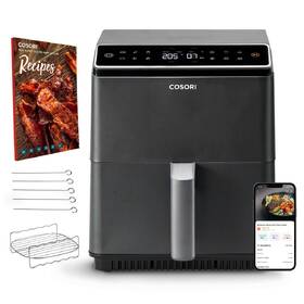 Fritéza horkovzdušná COSORI Dual Blaze Smart 6,4 l černá

 obrázek produktu 2 z 11
