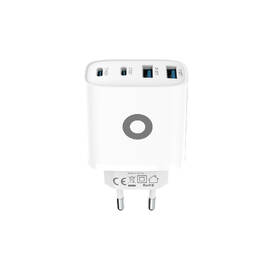 Nabíječka do sítě Mobile Origin GaN 40W 2xUSB-C/2xUSB-A bílá

 obrázek produktu 3 z 14