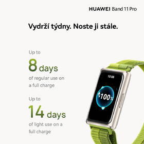 Fitness náramek Huawei Band 11 Pro GPS zelené

 obrázek produktu 11 z 11